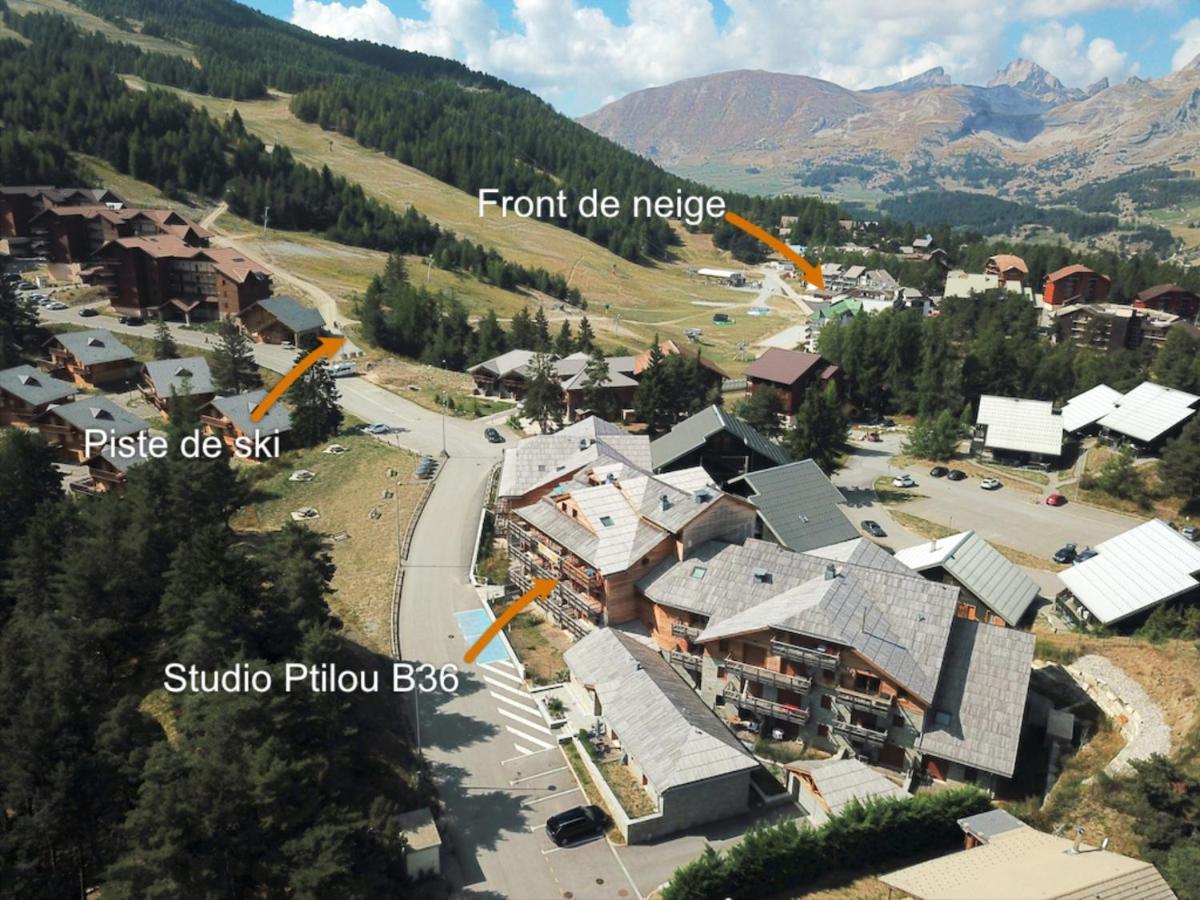 Studio Ptilou B36 2/4 Pers. Avec Vue Saint-Étienne-en-Dévoluy Eksteriør bilde